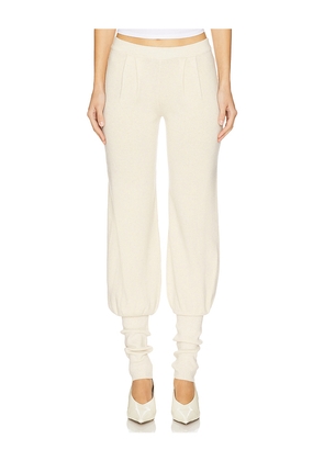 SIEDRES Rosena Pant in Cream. Size M. Also in S.