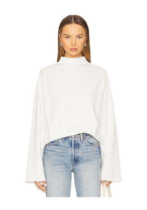 SEROYA Carla Blouse in Cream. Size L. Also in S, XL, XS.