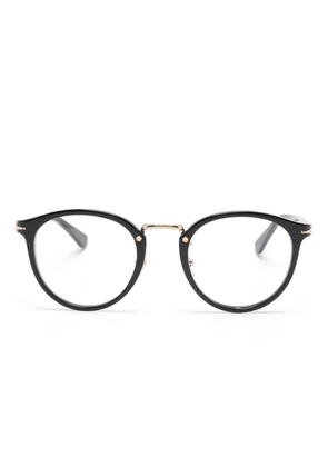 Montblanc round-frame glasses - Black