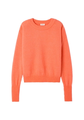 American Vintage long-sleeve crew-neck sweater - Orange
