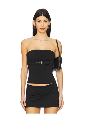 superdown Capri Strapless Top in Black. Size L. Also in M.