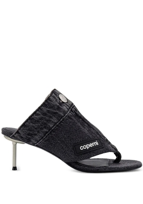 Coperni 60mm Open Thong sandals - Grey