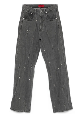 KUSIKOHC Multi Rivet jeans - Grey