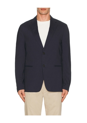 Theory Stretch Linen Clinton Blazer in Navy. Size 38. Also in 40, 42.