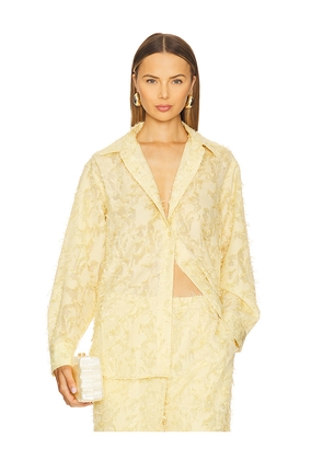 SAMSOE SAMSOE Sacatalpa Button Up in Yellow. Size M. Also in XS.