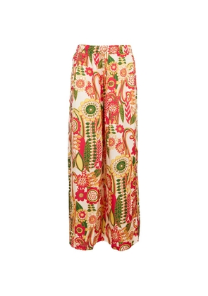La Prestic Ouiston Giudecca floral trousers - Pink