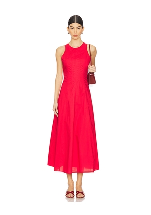 Rue Sophie Delfina Dress in Red. Size M. Also in S, XL, XS.