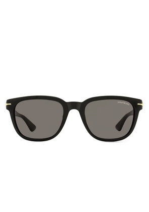 Montblanc square-frame sunglasses - Black
