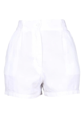 ASPESI pleated pocket shorts - White