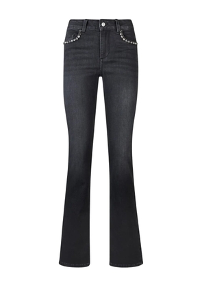 LIU JO gemstone embellishment jeans - Black