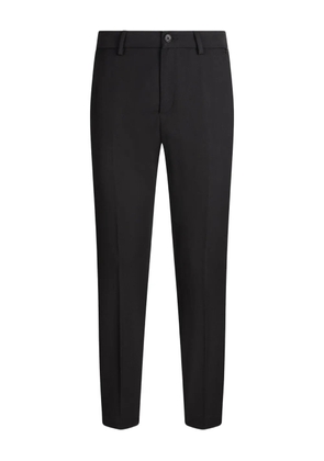 LIU JO button-fly straight trousers - Black