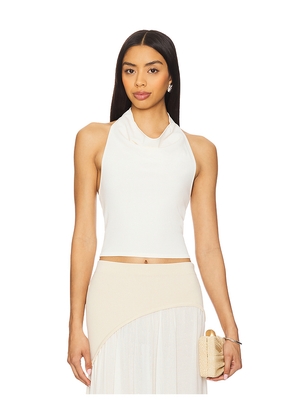 Solid & Striped The Soglio Top in Ivory,Cream. Size L. Also in M, S, XL.
