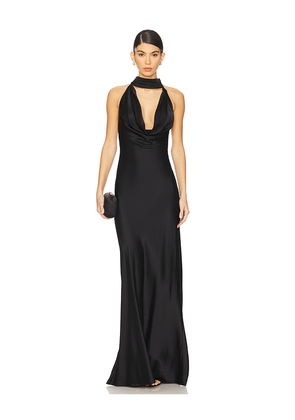 Stone Cold Fox x REVOLVE Amelia Gown in Black. Size L. Also in M, S, XL, XS, XXS.