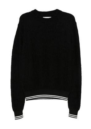 Jil Sander mohair wool sweater - Black
