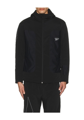 Reebok X Kanghyuk Stitched Logo Padded Jacket in Black. Size M. Also in S, XL.