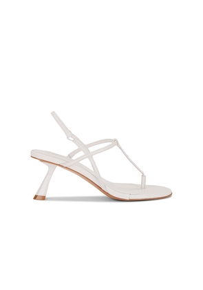 RAYE Ellie Sandal in White. Size 10. Also in 9.5.