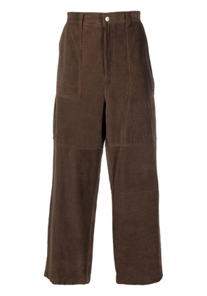 AMBUSH straight-leg corduroy trousers - Brown
