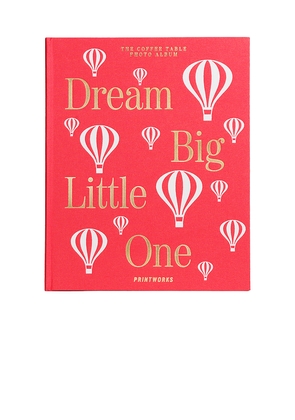 Printworks Dream Big Little One Baby Album in Pink.