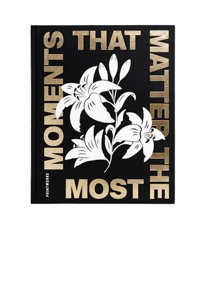 Printworks Moments That Matters The Most Photo Album in Black.