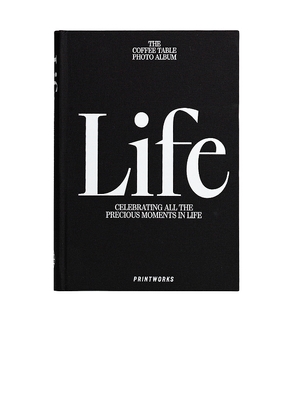 Printworks Life Photo Book in Black.