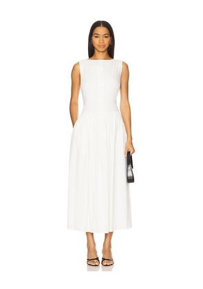 Rue Sophie Luiza Dress in White. Size L. Also in M, S, XS.