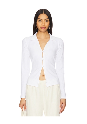 Sanctuary Daydreamer Knit Shirt in White. Size L. Also in XS.