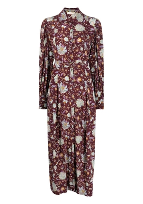 Ulla Johnson Athena graphic-print dress - Red