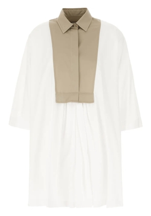 Max Mara Tattico shirt dress - White