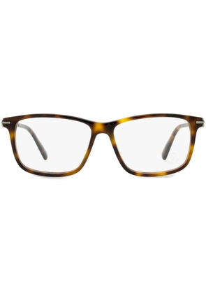 Moncler Eyewear ML5205 rectangle-frame glasses - Brown