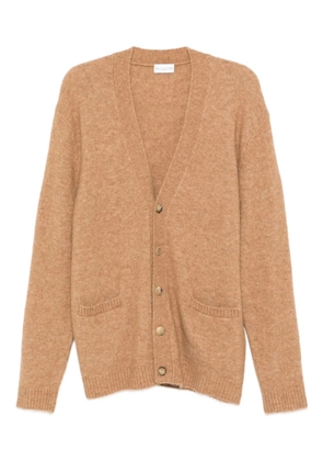 Ballantyne V-neck cardigan - Brown