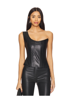 Sketch-Y x REVOLVE Jade Leather Corset in Black. Size S. Also in XS.