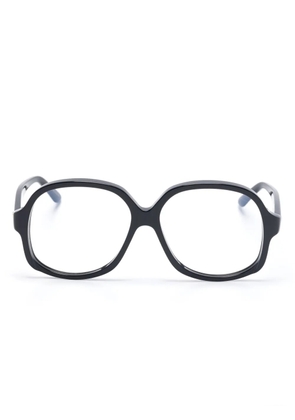 VALENTINO GARAVANI EYEWEAR logo-print glasses - Black