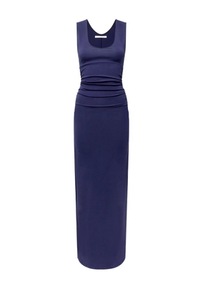 Another Tomorrow ruched tank dress - Blue