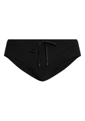 Balmain drawstring swim briefs - Black