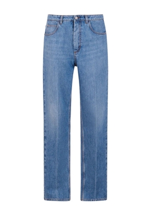 Marni washed denim five-pocket jeans - Blue