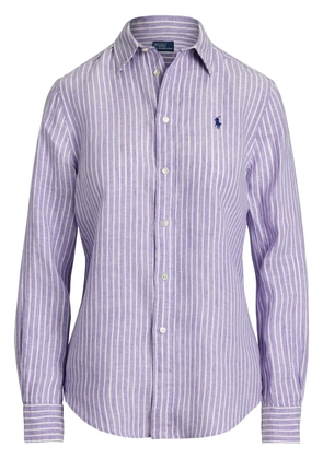 Polo Ralph Lauren Polo Pony linen shirt - Purple