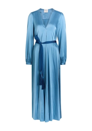 Forte Forte V-neck midi dress - Blue