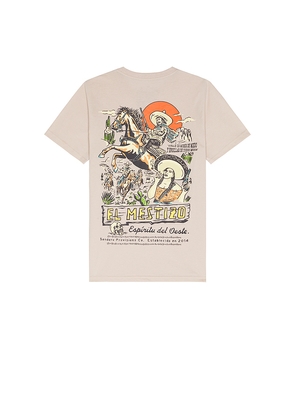 Sendero Provisions Co. Mestizo Tee in Cream. Size M. Also in S.