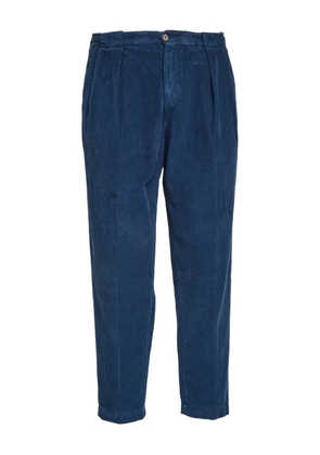 Briglia 1949 Portobello corduroy tailored trousers - Blue