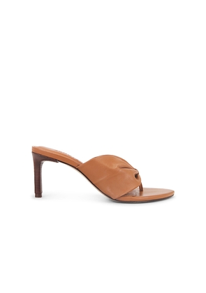 Schutz Lori Mid Sandal in Brown. Size 6.5. Also in 7.5.