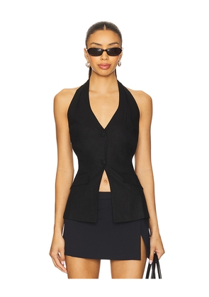 Steve Madden Brielle Top in Black. Size L. Also in M, S.