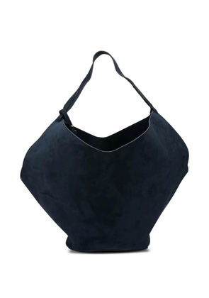 KHAITE suede shoulder bag - Blue