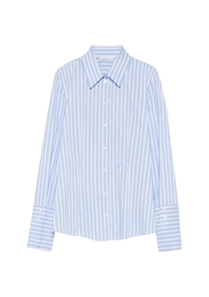 Patrizia Pepe long-sleeve striped shirt - Blue