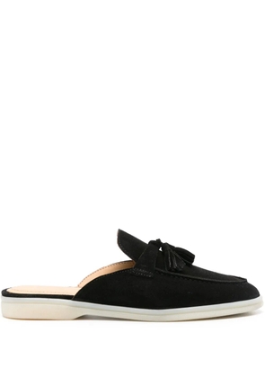 Scarosso Lucrezia suede mules - Black