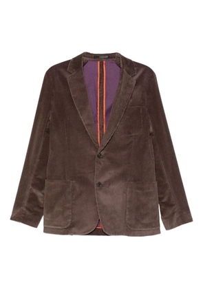 Paul Smith corduroy blazer - Brown