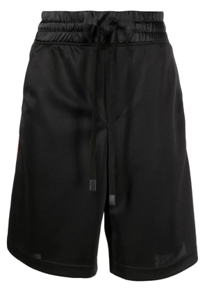 Versace Jeans Couture debossed-logo shorts - Black