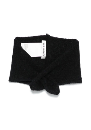 OUR LEGACY Miniature Scarf - Black