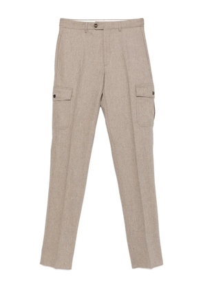 Incotex cargo-pocket trousers - Neutrals