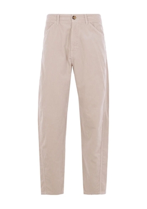 Brunello Cucinelli corduroy-effect pocket trousers - Neutrals