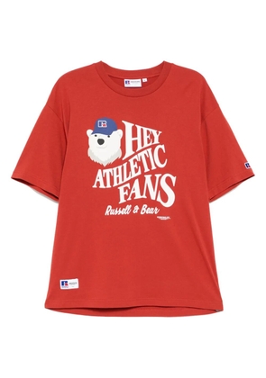 CHOCOOLATE X Russell Athletic graphic t-shirt - Red